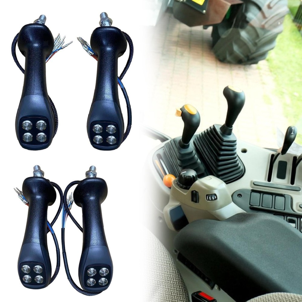 4 Button Grab Handle for Wheel Excavator Replacement Spare Control Lever