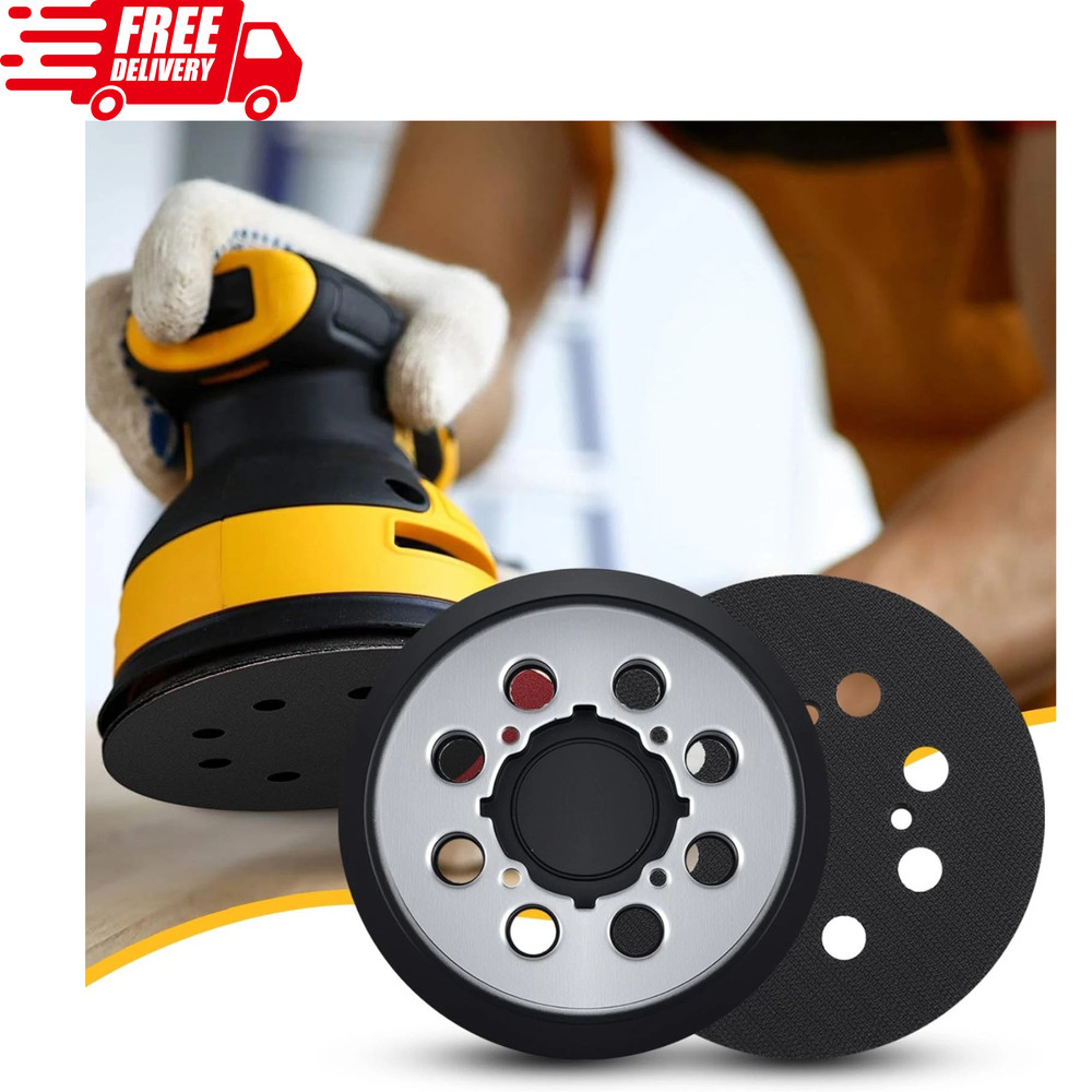 2 Sander Sanding Replacement Pad 5" 8 Holes Hook Loop Fits Dewalt & Porter Cable