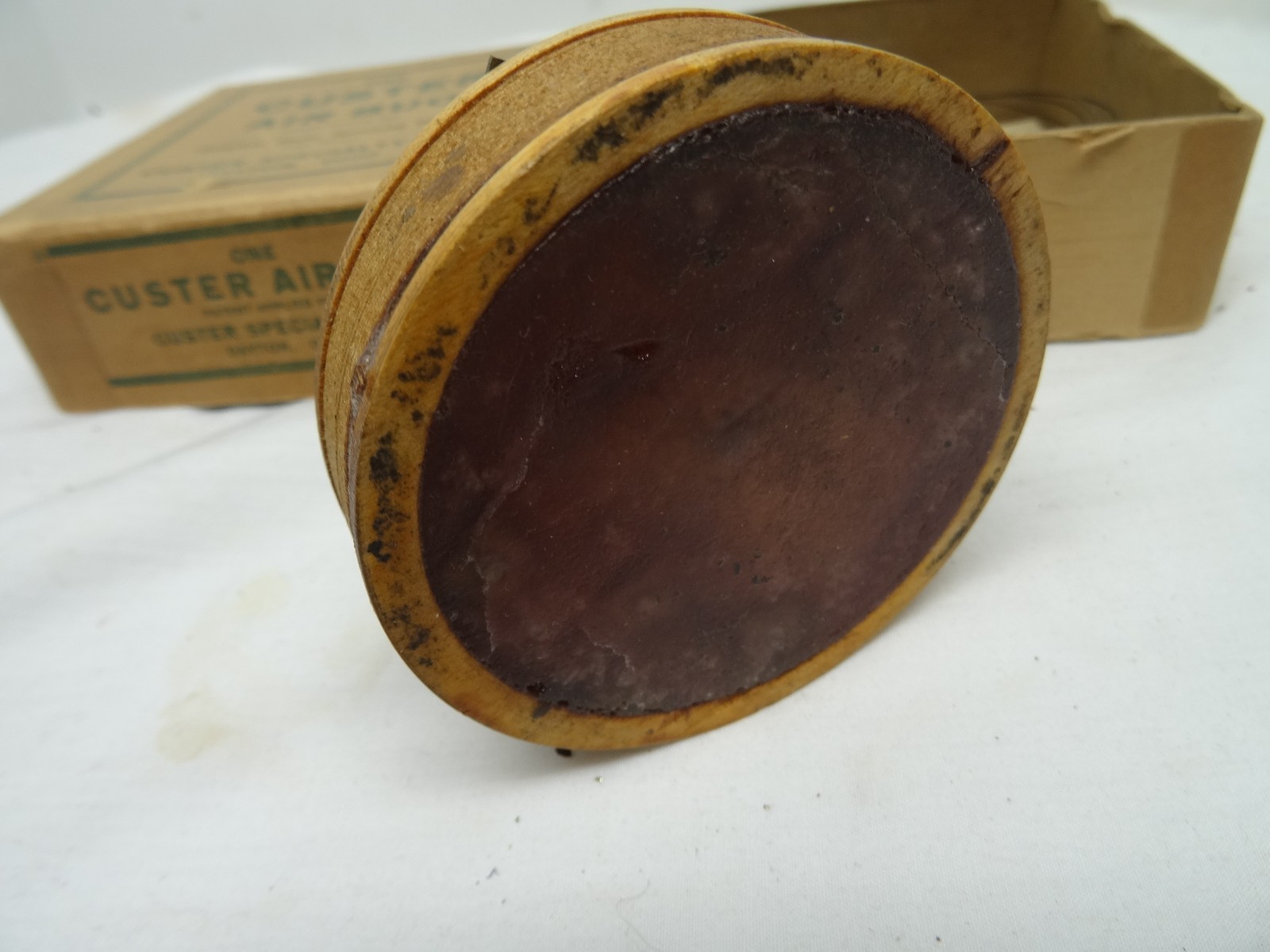 Marconi Era Custer Air Bug Crystal Radio Receiver With Original Box INSTRUCTIONS