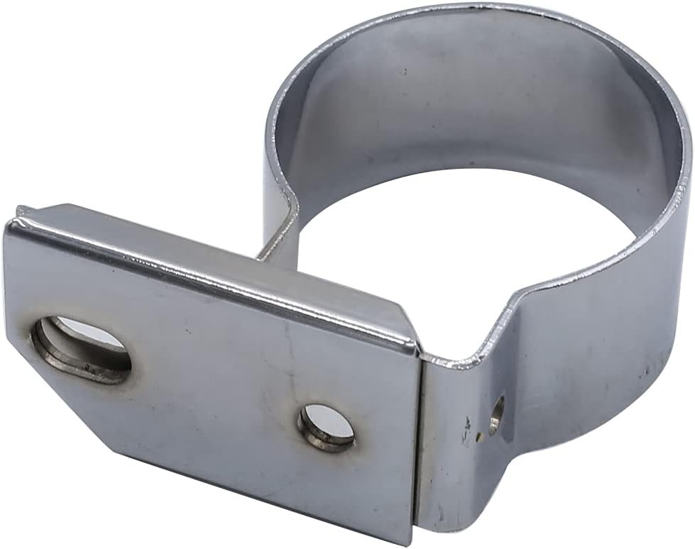 Chrome Coil Mount Bracket Replacement Compatible for Ford 260 289 302 Silver