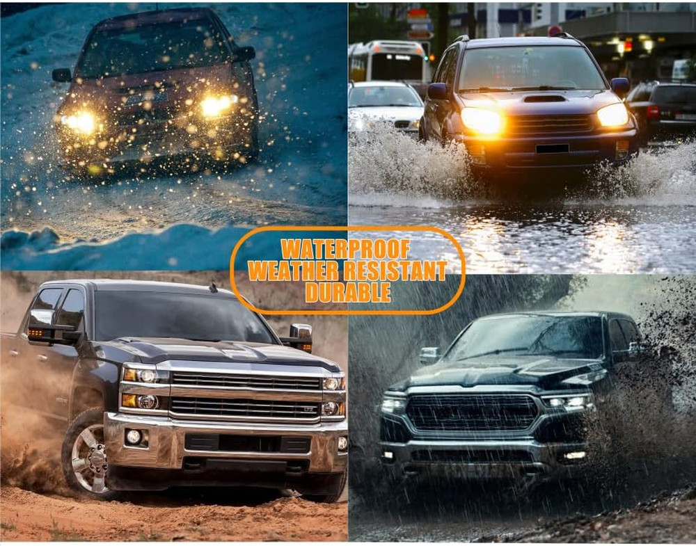 Headlight Assembly Compatible with 1999-2002 Chevy Silverado 1500 2500/2000-2006