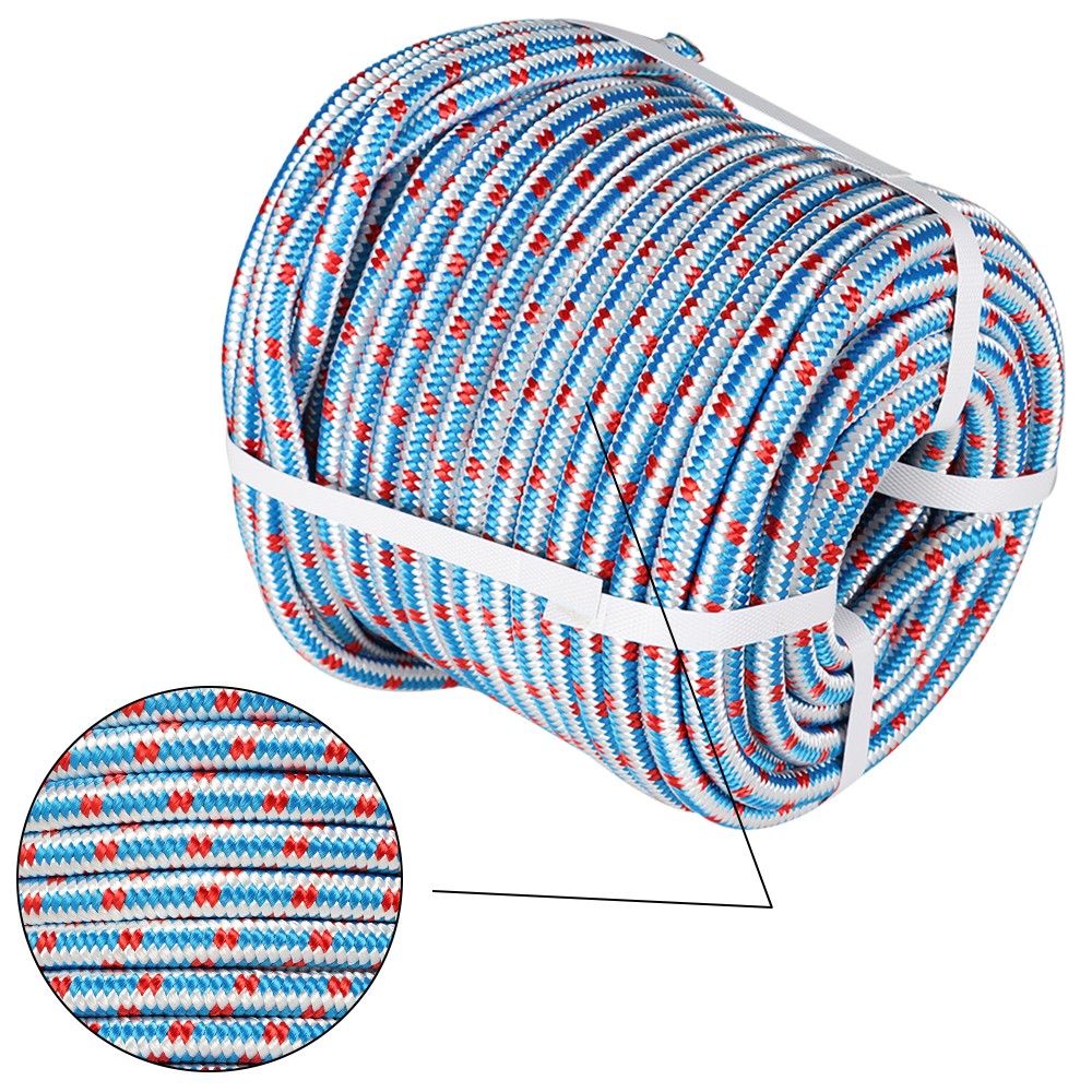 Double Braid Polyester 16 Strand 1/2"×150' Nylon Arborist Tree Rope
