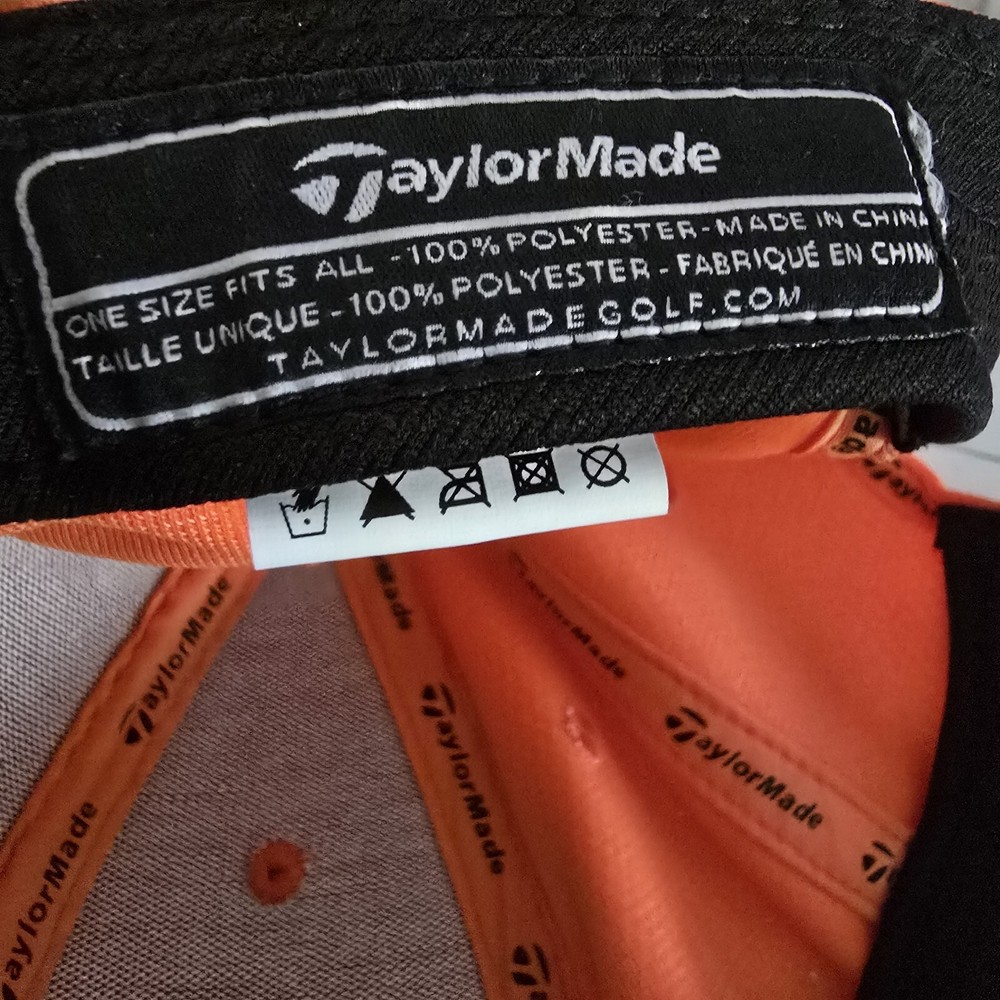 TaylorMade Golf Lethal RBZ R1 Adjustable Strapback Orange Hat