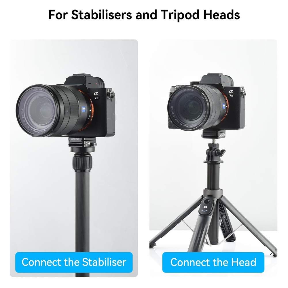 38mm Arca Swiss Quick Release Plate 1/4'' Screw Quick Setup Mount Compatible ...