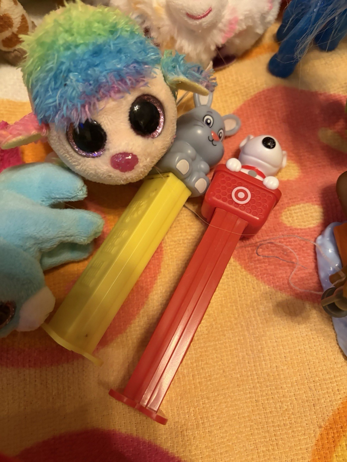 Mixed Lot Girl Toys Ponies Squishmallow Plush Book Trolls Animals Trinkets 4lbs