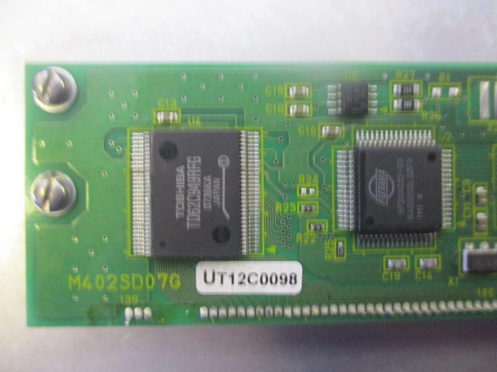 STOCK EQUIPMENT D28753-4 OPERATOR INTERFACE CONTROL DISPLAY PANEL HIM 1 YEAR WAR