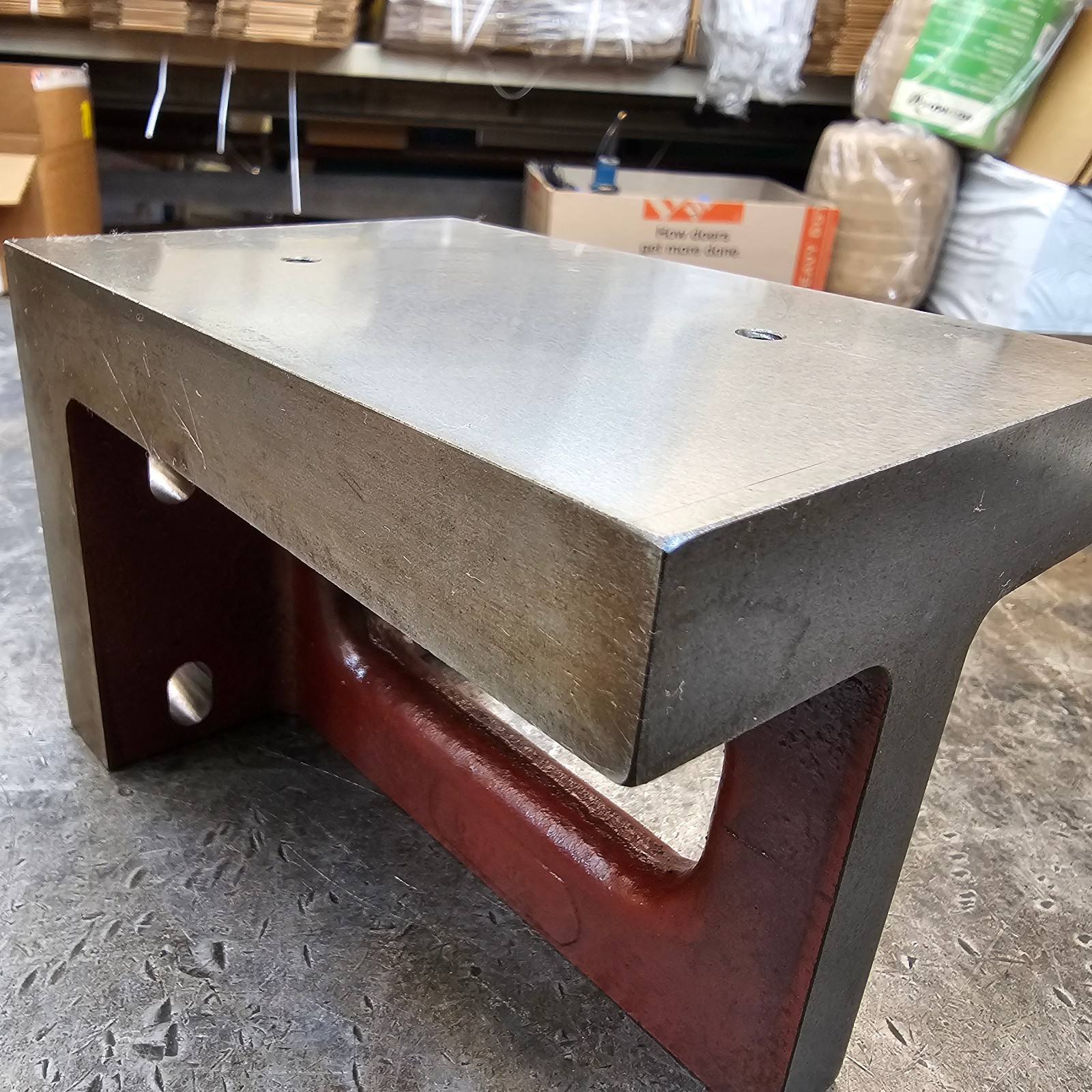 Suburban Tools 4x4x6" Precision Ground Finish Angle Iron Plate URA 040406 #1