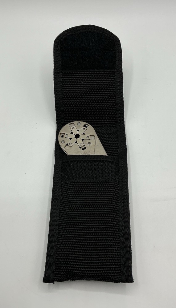 LoggerHead Tools 6" Bionic Wrench/Multitool w/9 Bits, 2 Blades & Belt Pouch USA