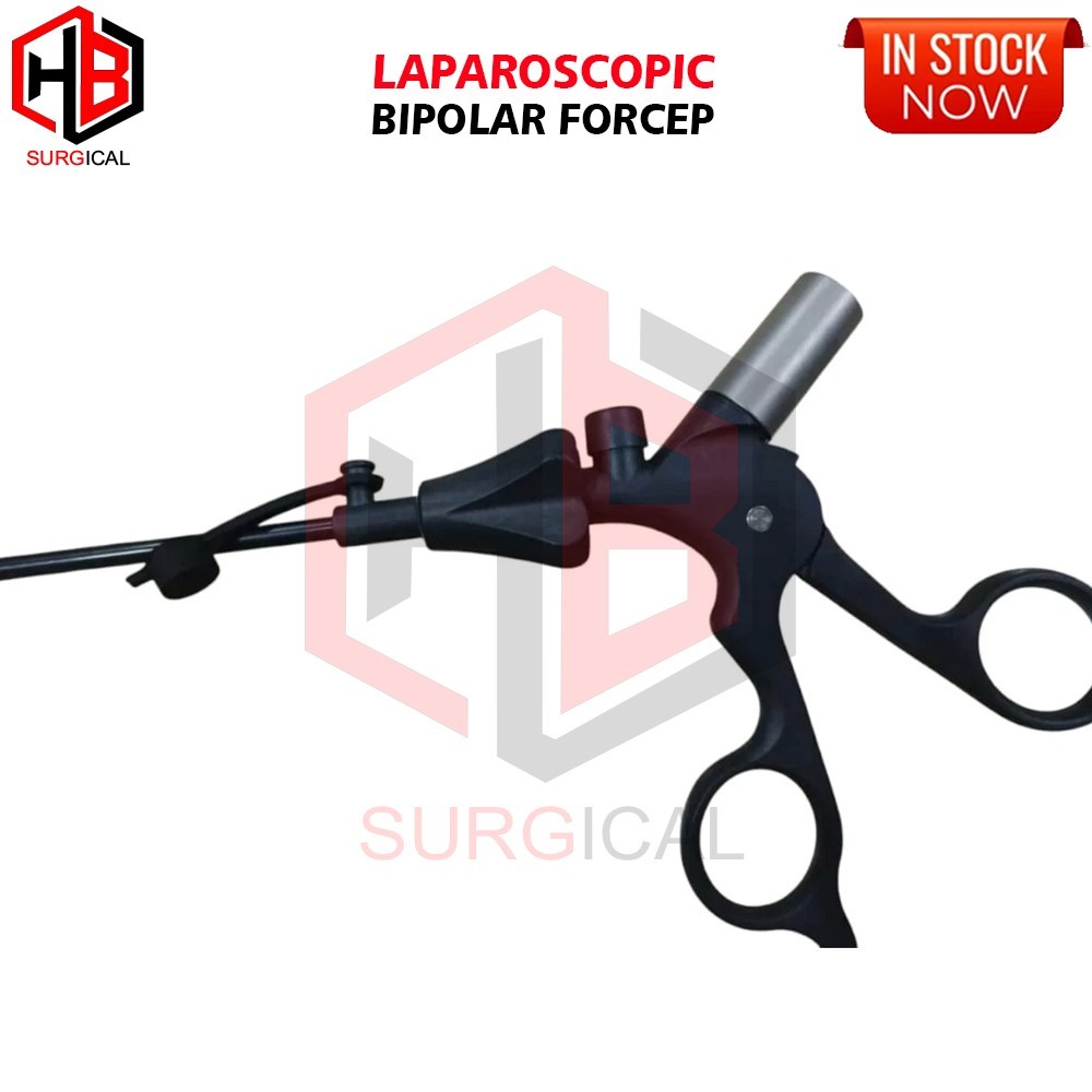 Laparoscopic Bipolar Forceps Surgical Instruments With Cable Reusable 1 Pc Set