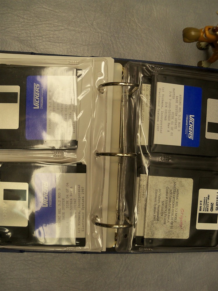 Cincinnati Vickers Acromatic A950MC Rel 3.2 Mod 3 Executive Software Package