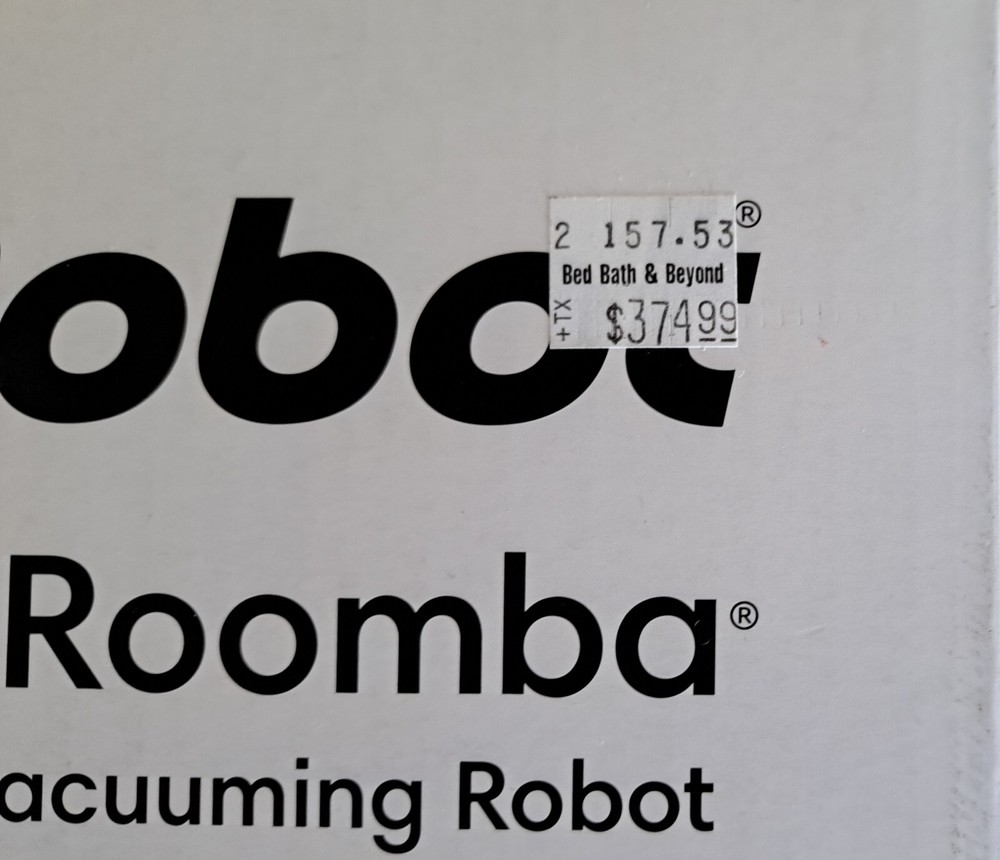 iRobor Roomba vacuum cleaner