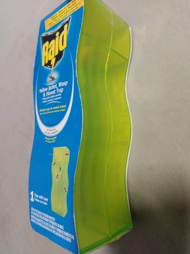 Raid Reusable Yellow Jacket, Wasp & Hornet Trap, Wasp Trap. MISSING TOP