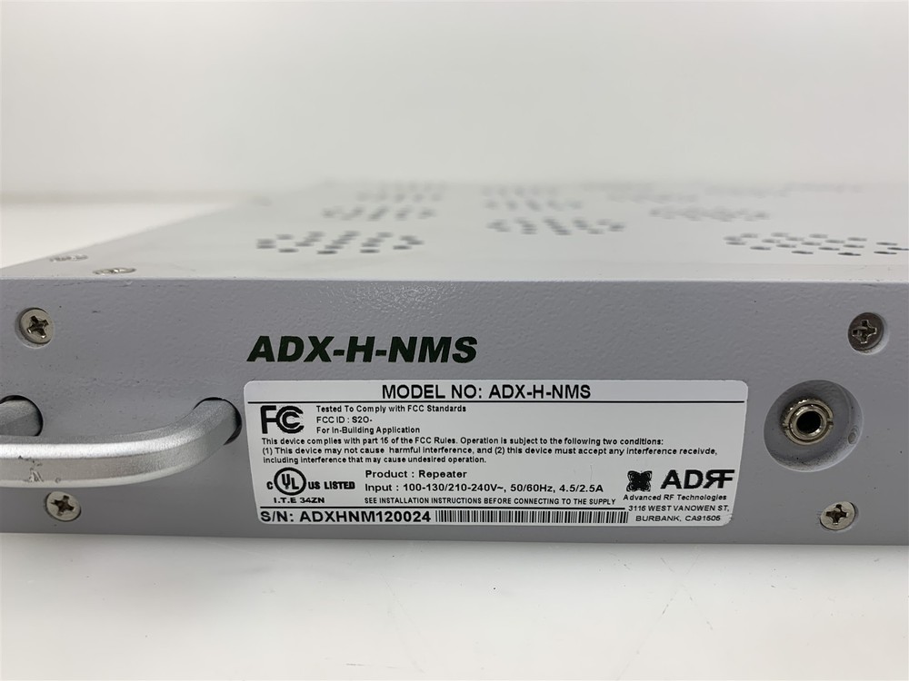 ADRF Network Management Controller ADX-H-NMS