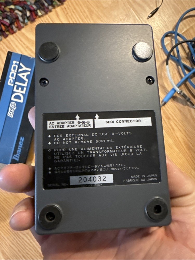 Ibanez PDD1 Delay mit Netzteil, top