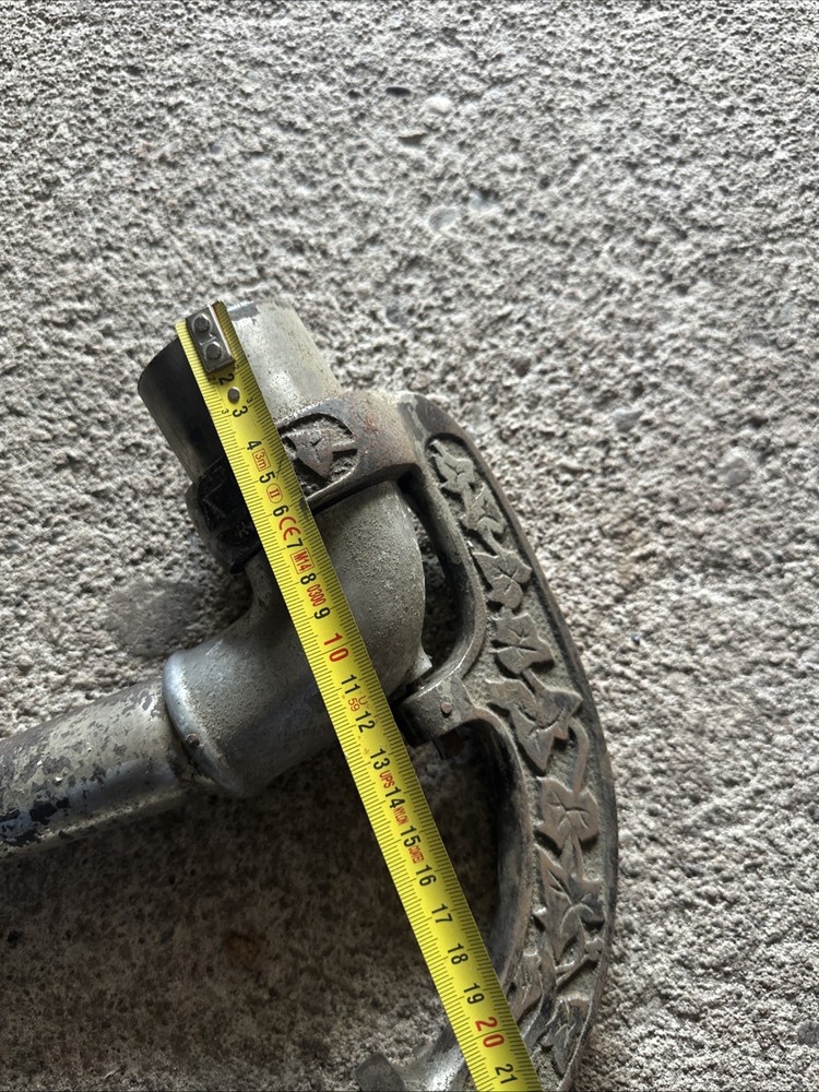 (OR1) Antique Large Decorated Phono Gramophone Stem