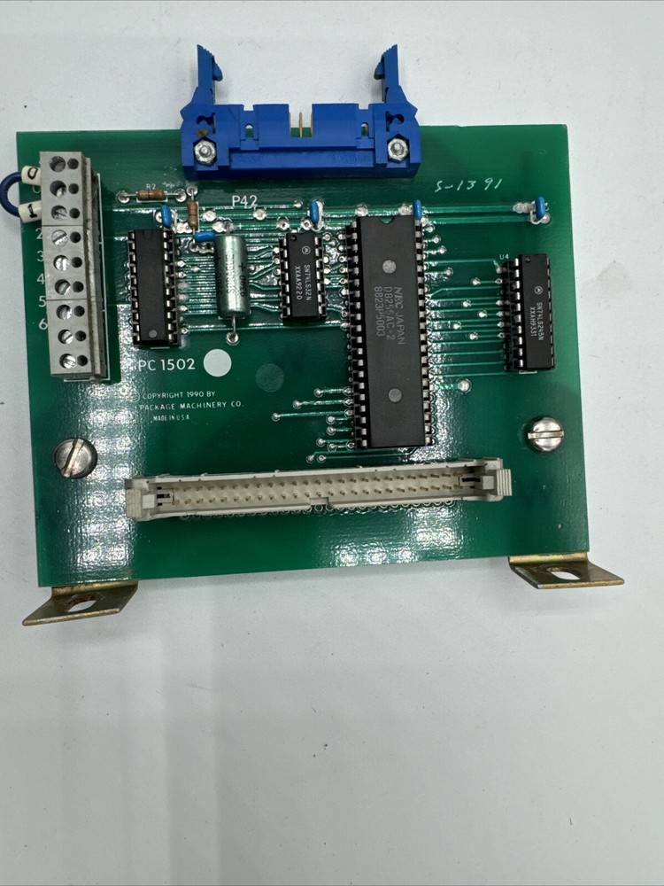 Package Control PC1502 Package Machinery Interface Board  USED