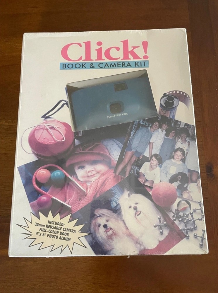 Vintage Sterling Publishing Click! Click Book & Camera Kit