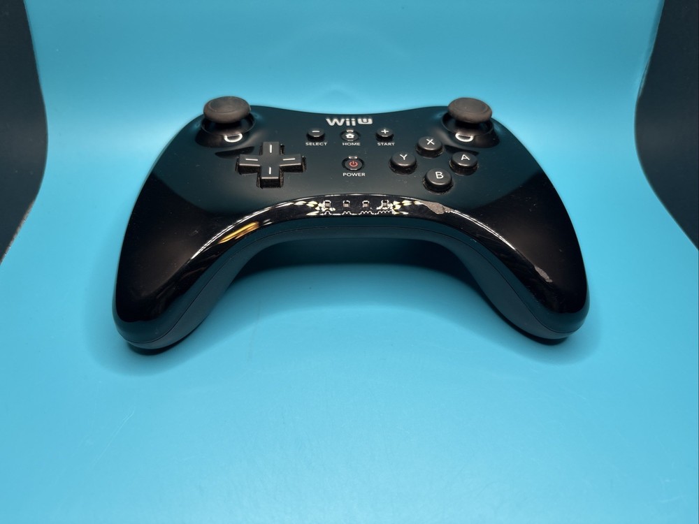 Official OEM Nintendo Wii U Pro Wireless Remote Controller Black WUP-005