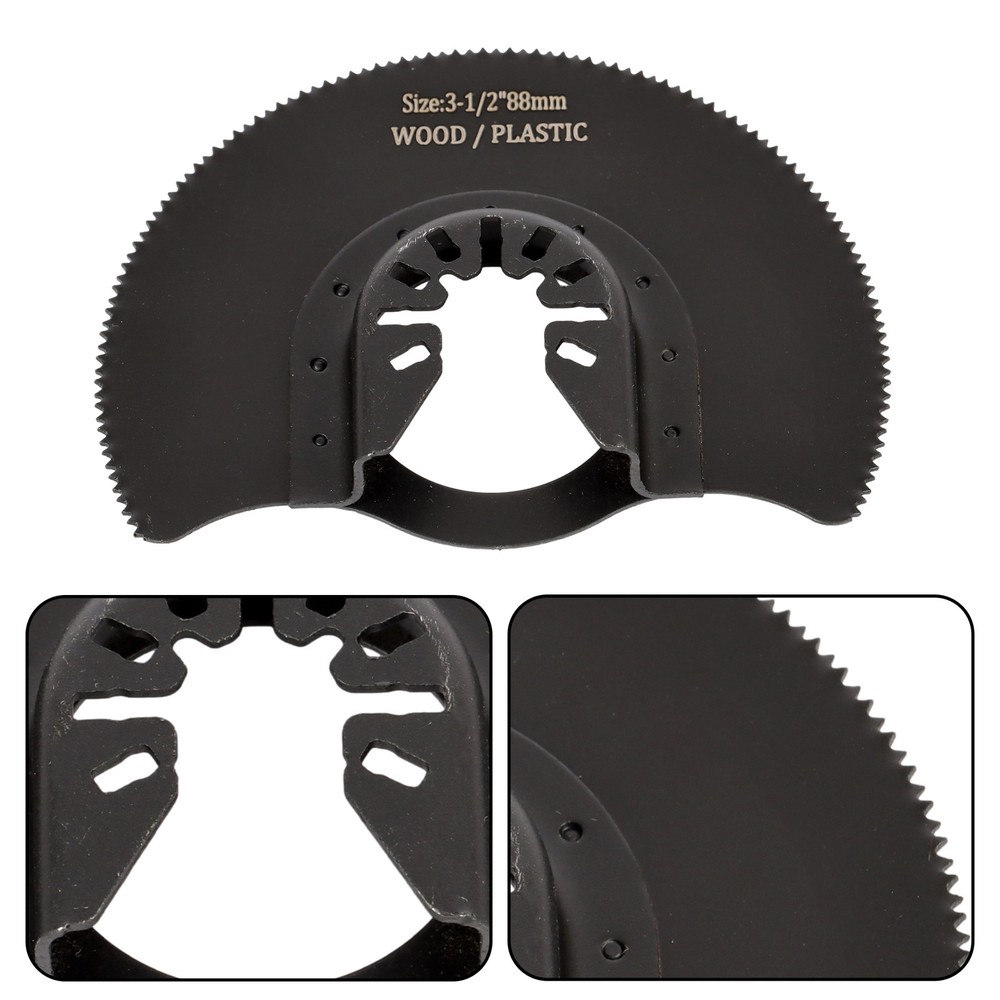 35PCS Multitool Blades 7 Type Titanium & HCS Oscillating Tool Blades Combination