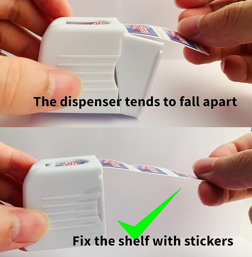 Stamp Roll Dispenser Postage Holder Dispenser