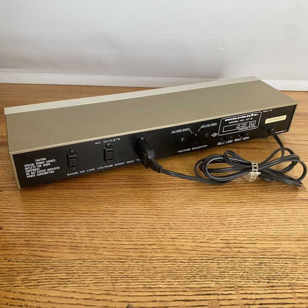Vintage Marantz AT-6 Audio Digital Timer Tested Dim Display
