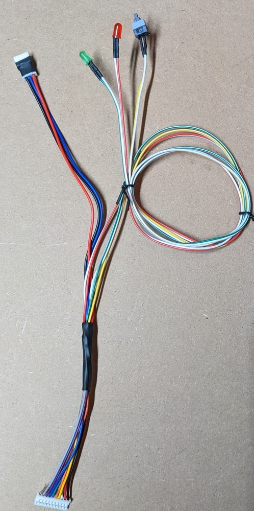 Arcade1up LCD controller stock volume control adapter with LEDs