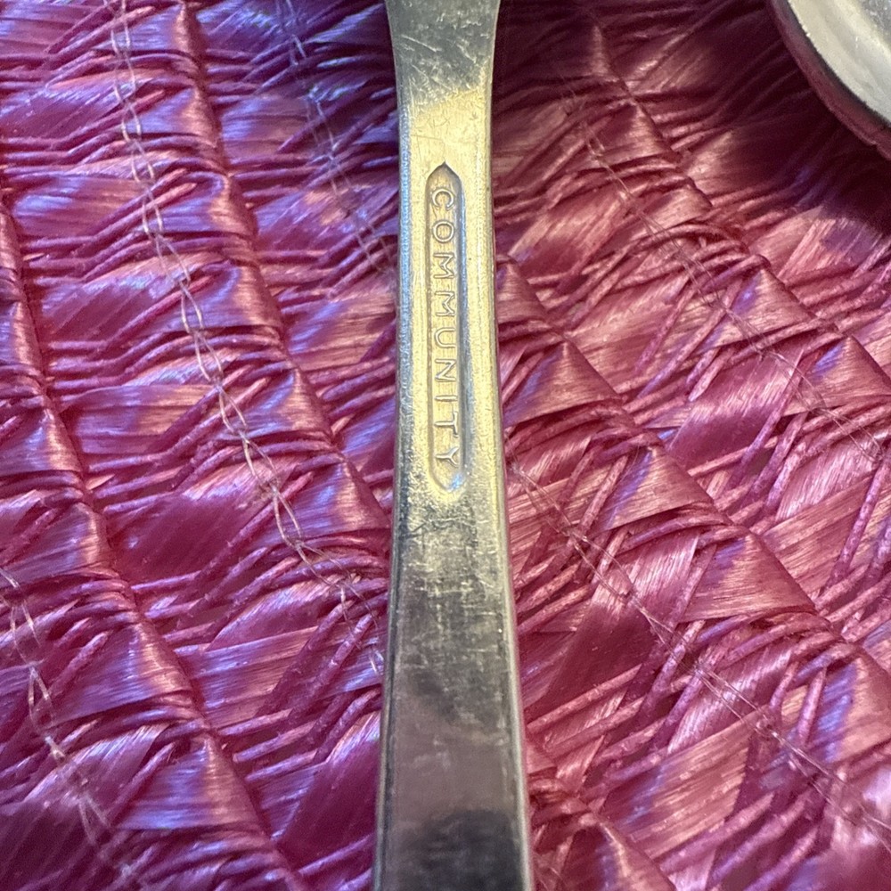 Coummuntiy Silverplated Vintage Silver flatware 21