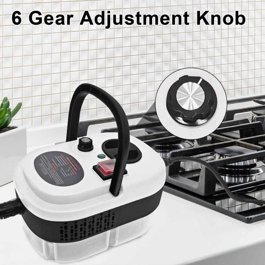 2500W Handheld High Temp Steam Cleaner High Pressure Cleaning Machine Home ##