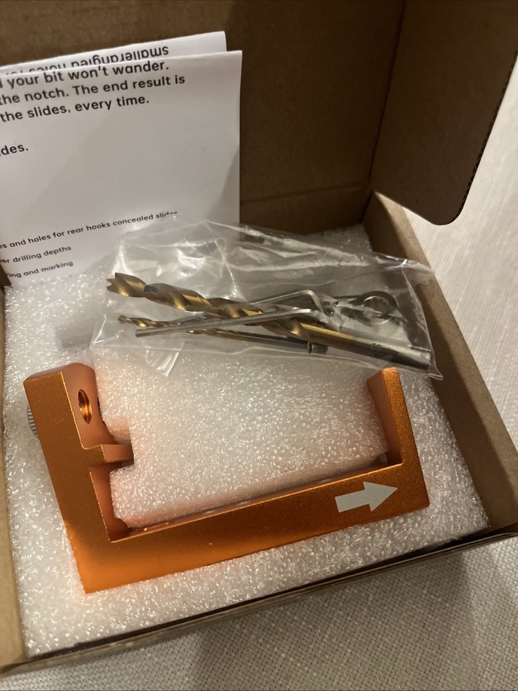 Undermount Drilling Guide - Durable Aluminum Drill Angle Guide w/Steel Insert...