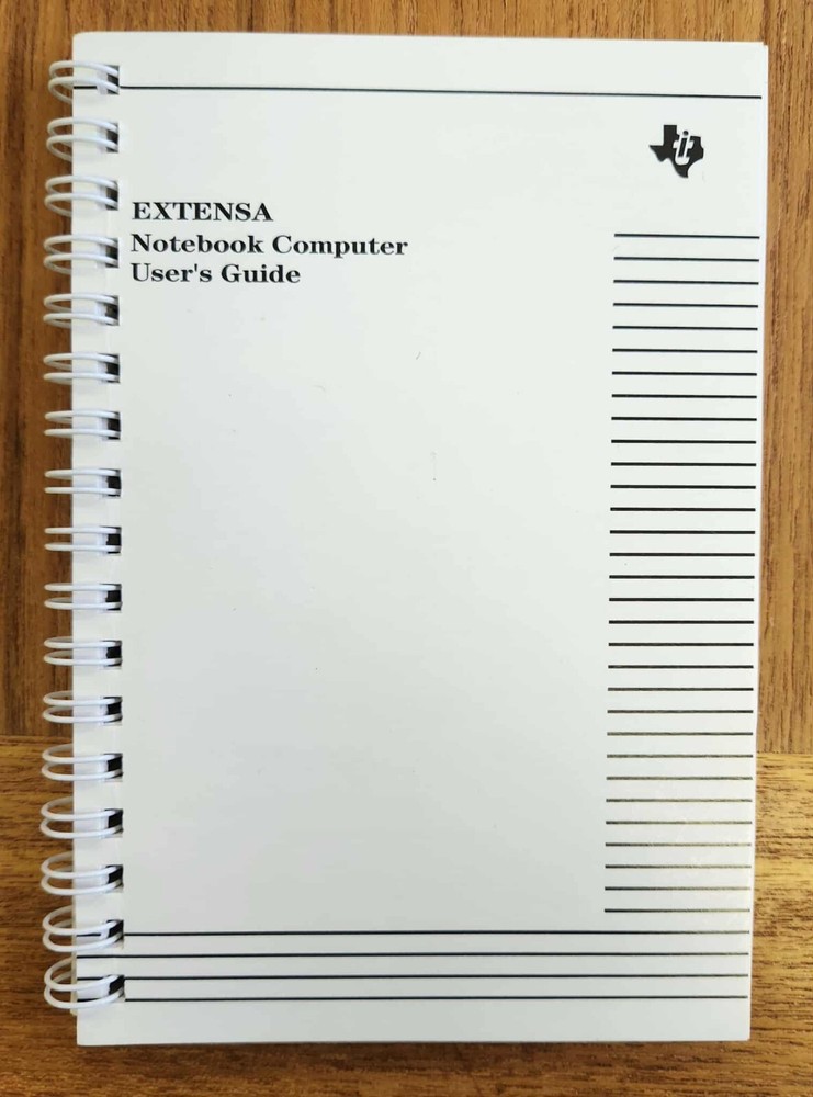 EXTENSA Notebook Computer User's Guide - Texas Instruments
