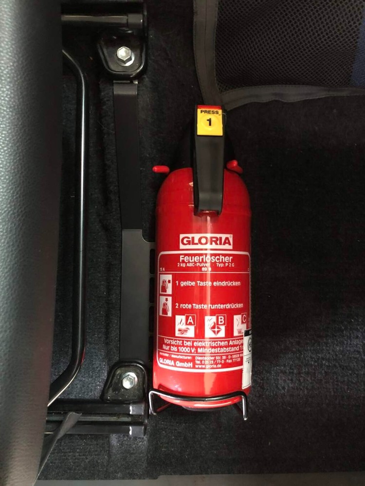 Fire Extinguisher Holder Bracket for Suzuki Jimny - Secure Mounting Solution