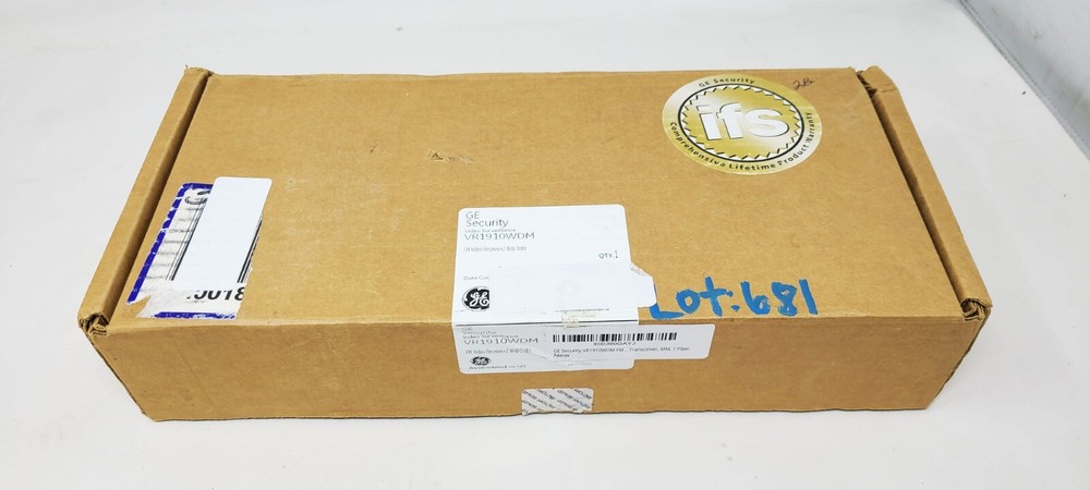 Interlogix VR1505WDM FM Video Receiver/Data Transceiver MM Rack Mt