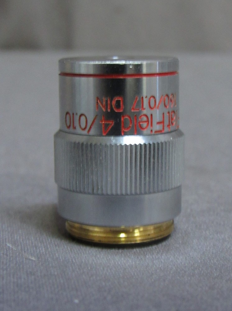 Meiji S.Flatfield 4X/0.10 Objective