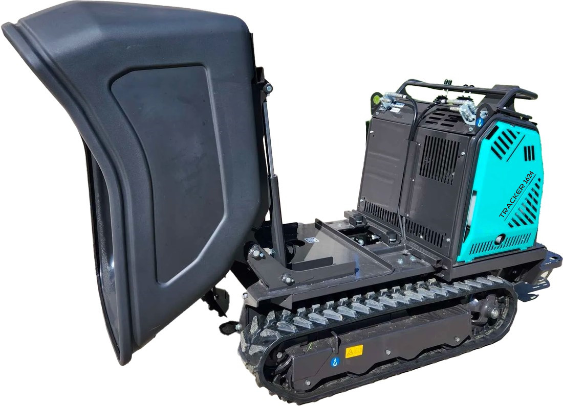CLEARANCE! Tracked Concrete Buggy IMER Tracker 1624 | 16 Cu. Ft. Swivel Dump