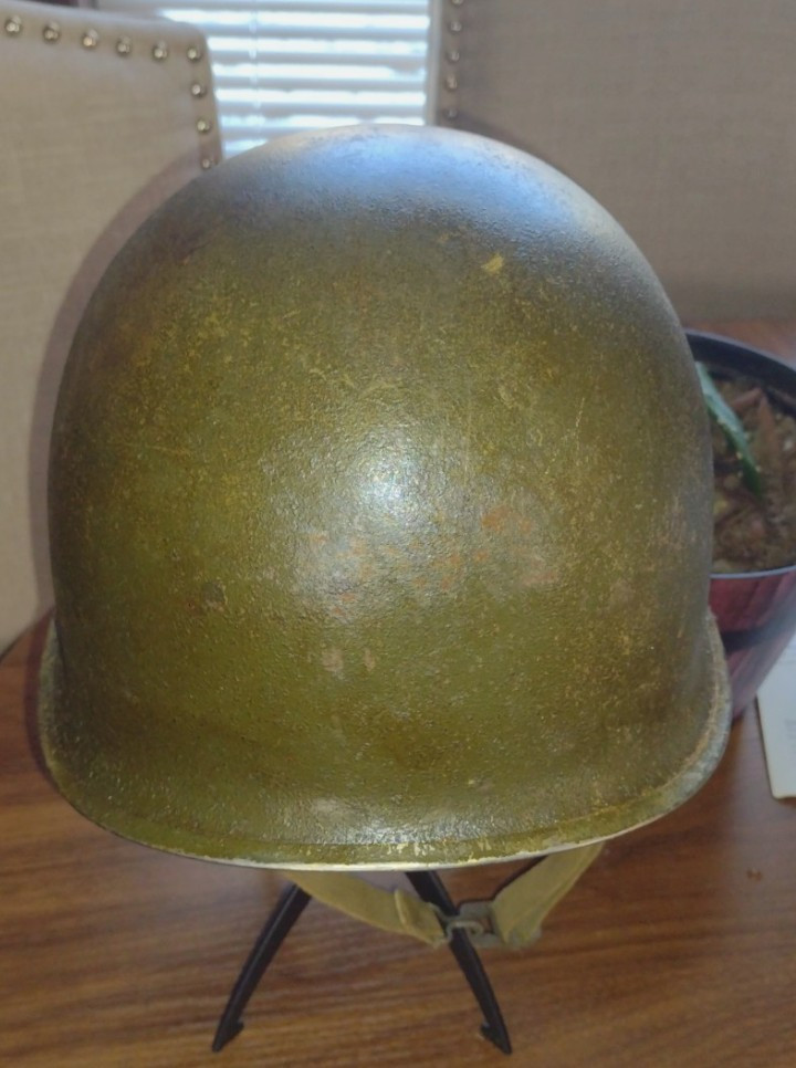 WW2 HELMET 69TH FIXED BALE !! Read Description!!