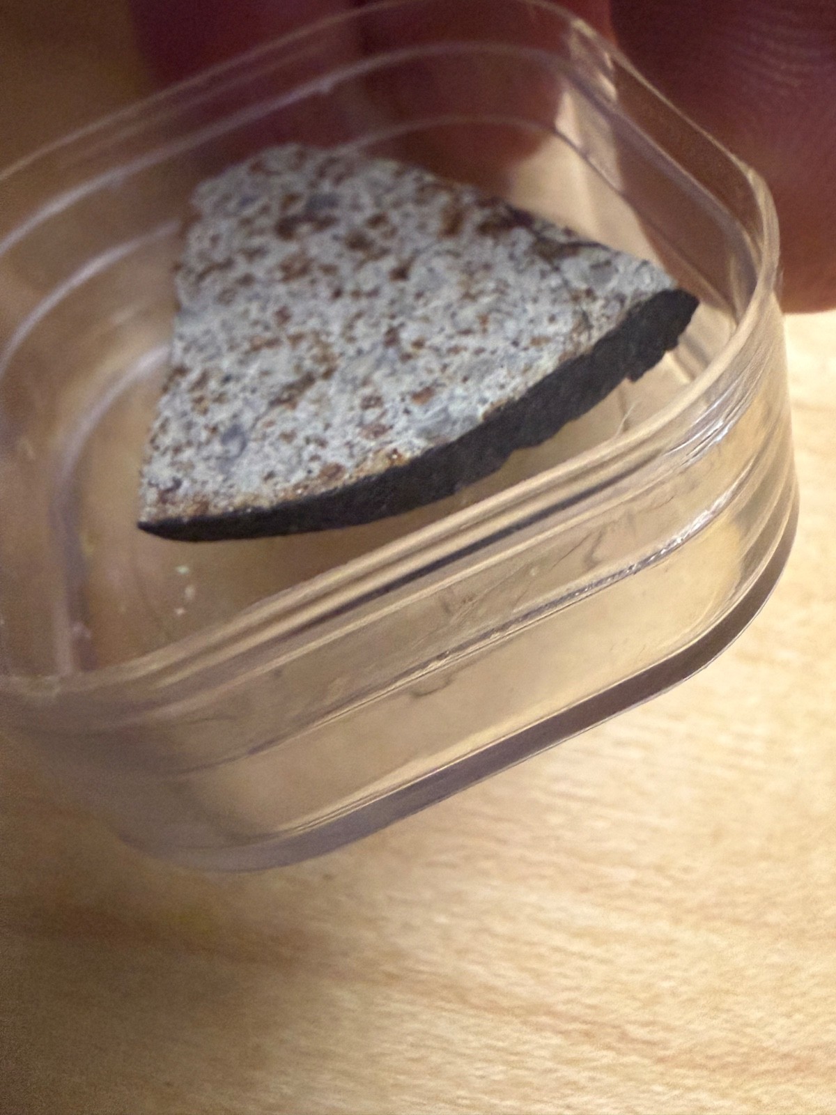 Varre-Sai Meteorite 3.8g Rio de Janeiro, Fell June 2010 Brazil TKW 2.5 kg L5