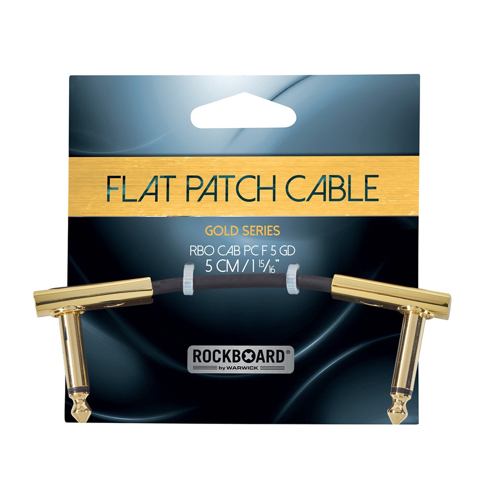 RockBoard Flat Patch Gold Series Cable 5cm / 1.97"