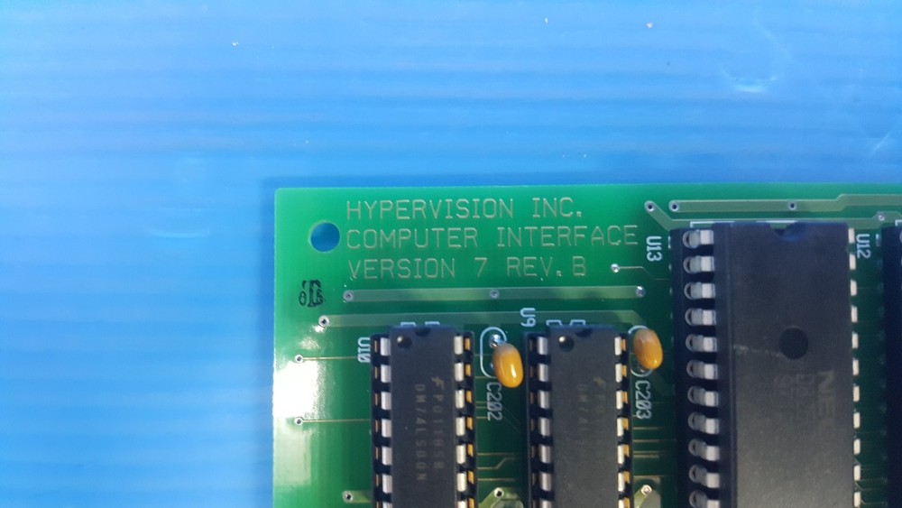 Hypervision Inc Computer Interface Card Version 7