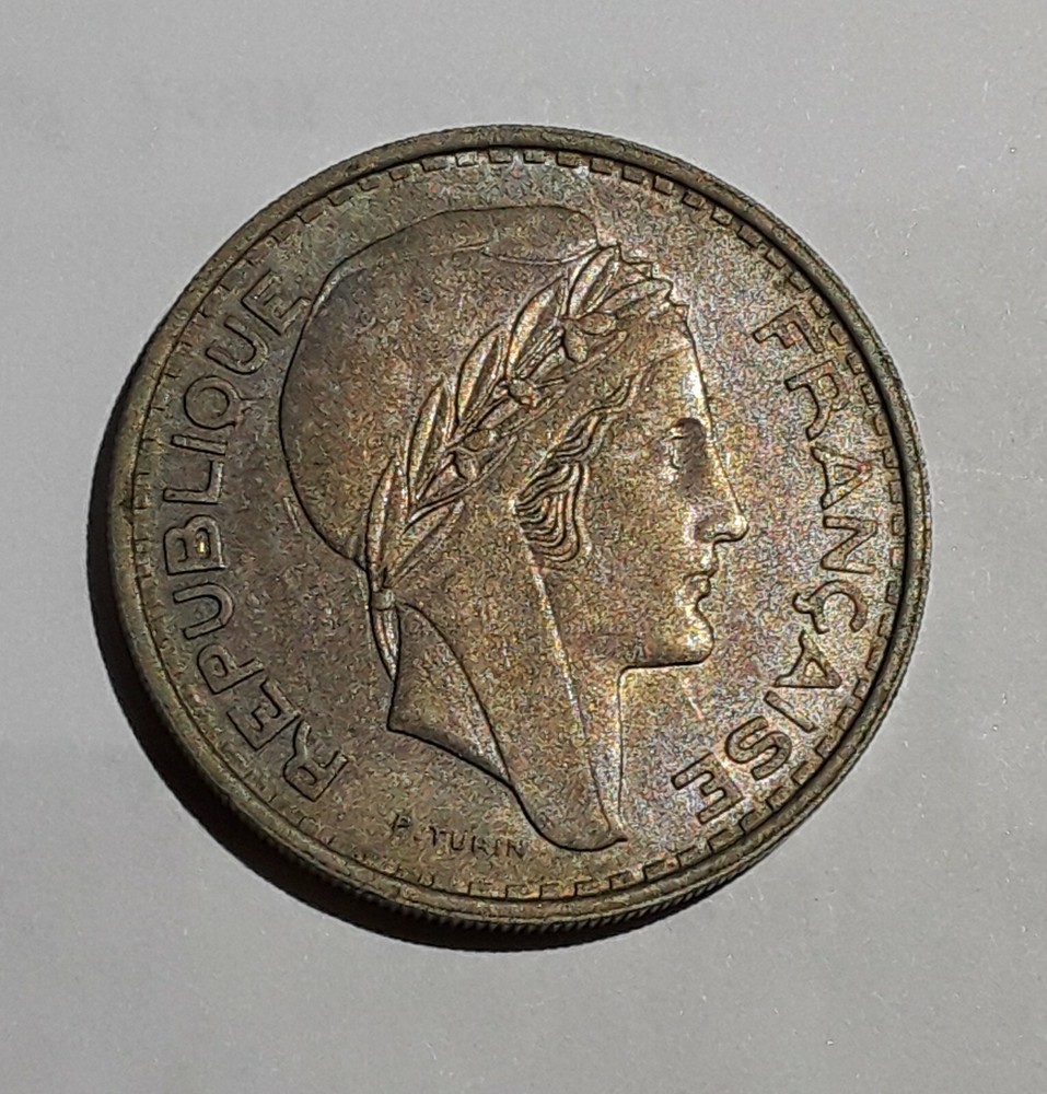 Algeria 1950 100 Francs KM93