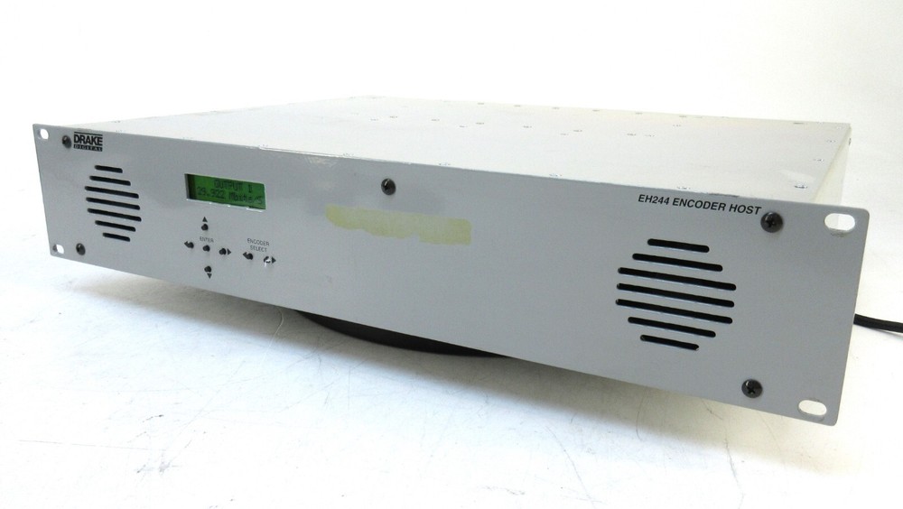 Drake EH244 Encoder Host Chassis, Quad QAM for MPEG2 & H.264 with 6x HDE24