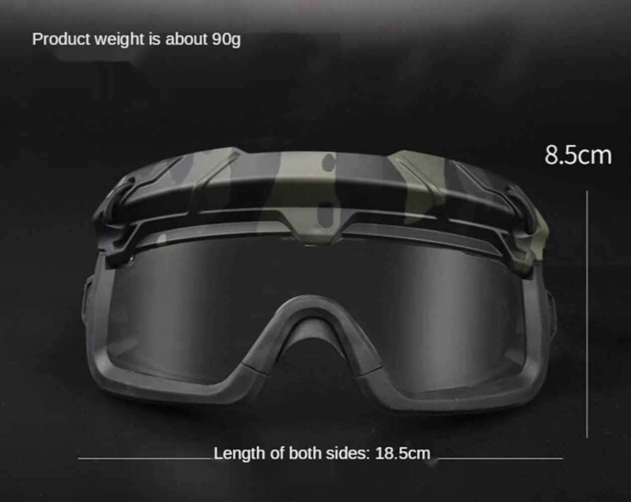 Anti Impact Anti Fog Airsoft Goggles Tactical Safety Goggles Anti Fog Glasses