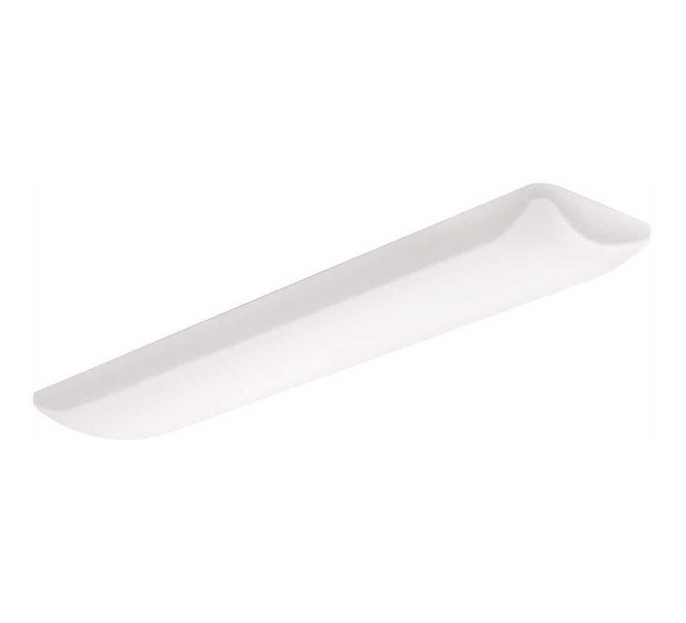 35-Watt Matte Integrated LED Flushmount 4 ft. Linear Lite Puff