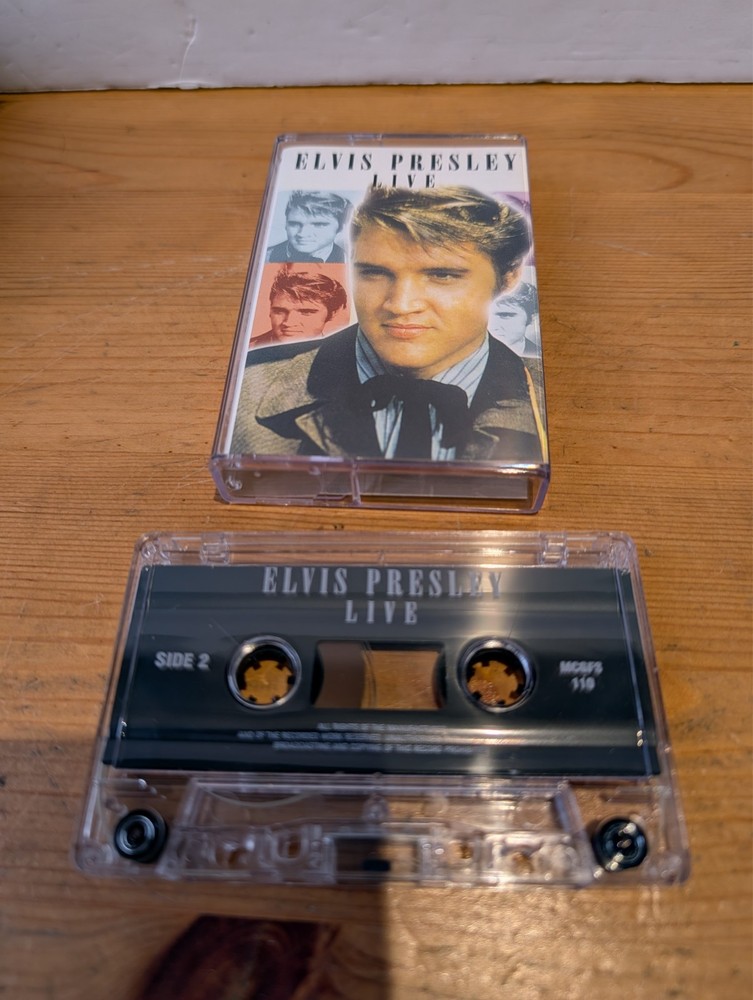 4 x Elvis Presley Cassette Tape Bundle