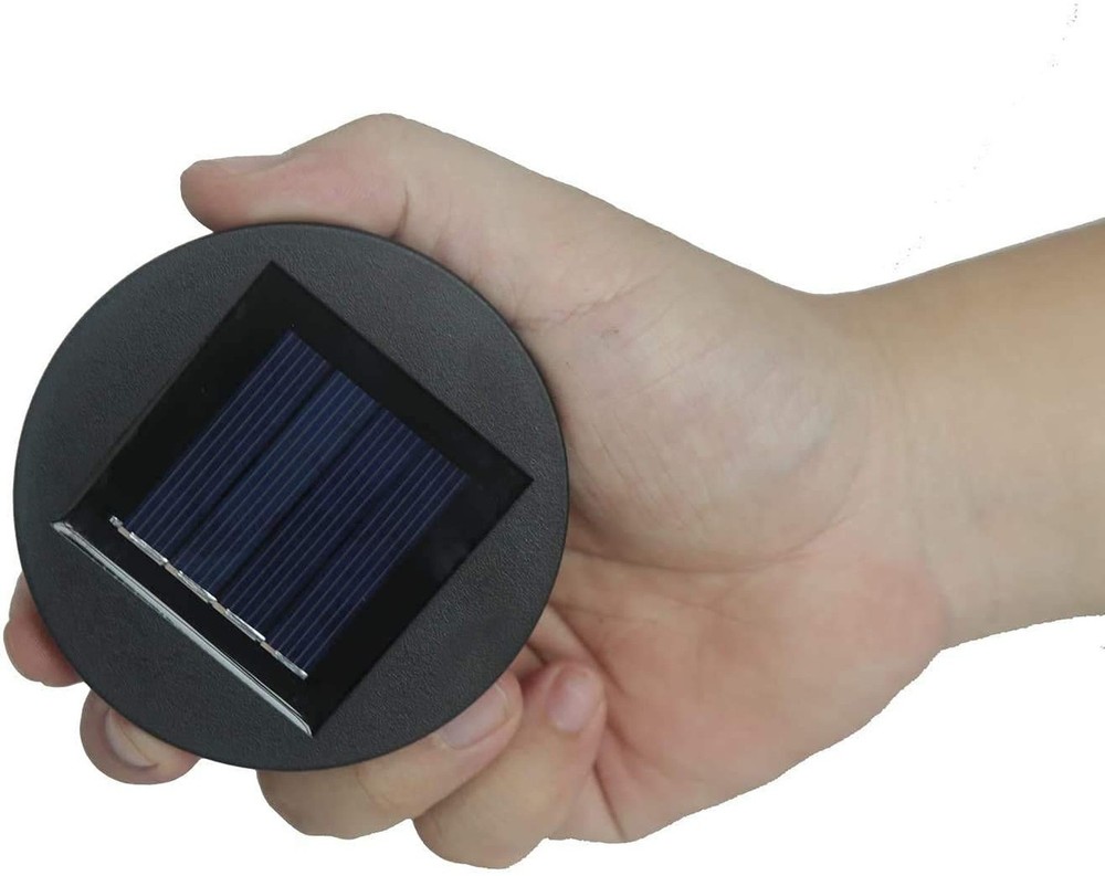 Gift Bundle 2 Items: 2 Pc Solar Lantern Bronze, 1 Pc Solar Replacement Top