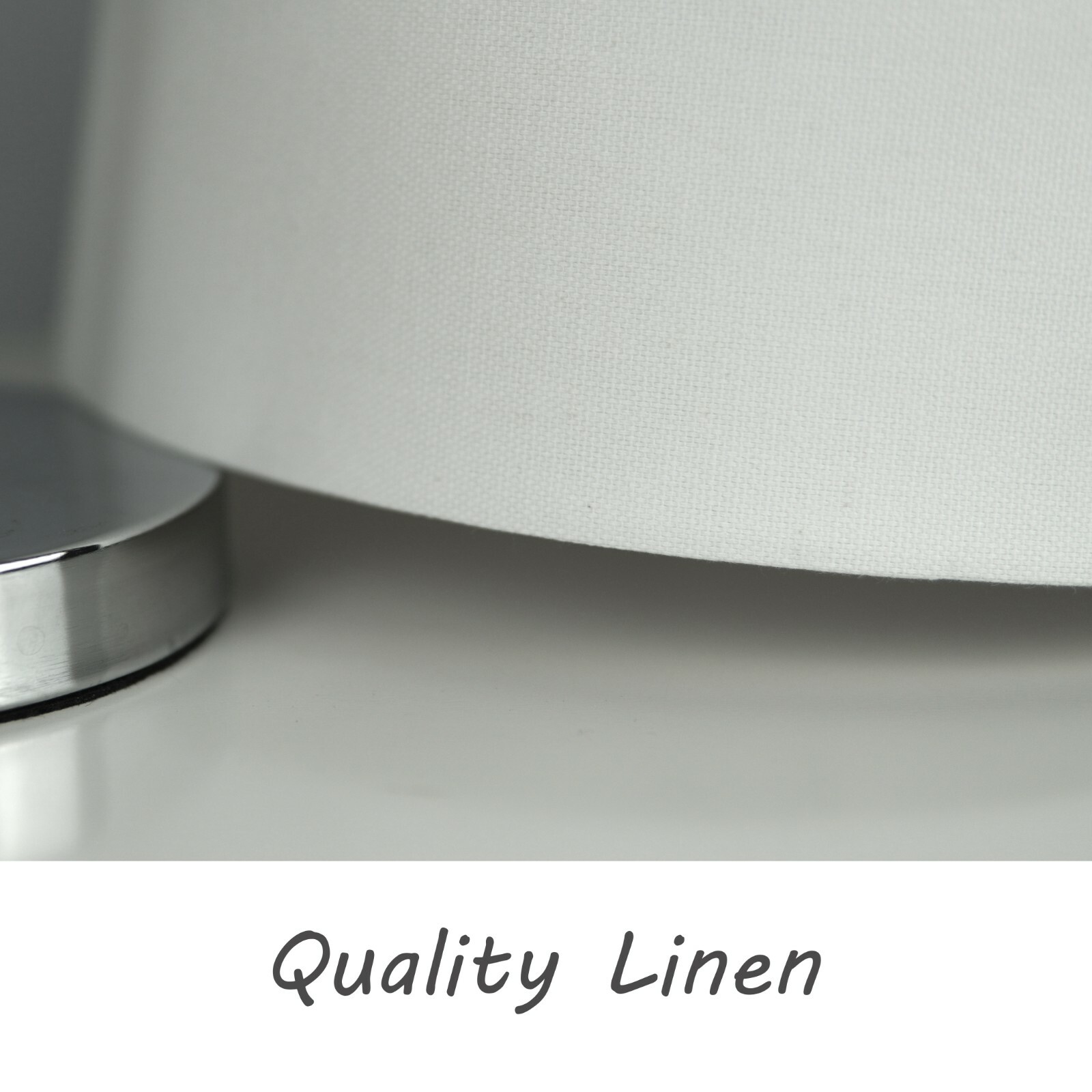 Uno Fitter Off White Fabric Lampshade 9"x10"x7.5" for Small Lamp