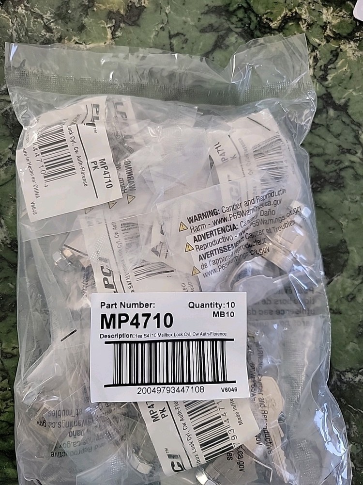 (10)  Prime-Line MP4710 Mailbox Lock – Replacement, Multipurpose Mailbox Lock #4