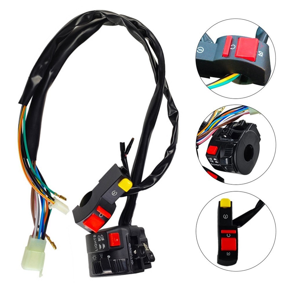 Motorcycle Switch Button for Electric Start Stop with High Compatibility