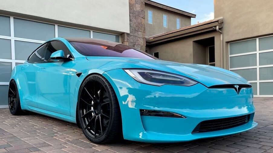 Tesla Model S Evolution Lowering Links Set 2013 To 2020 (Precision Adjustment)