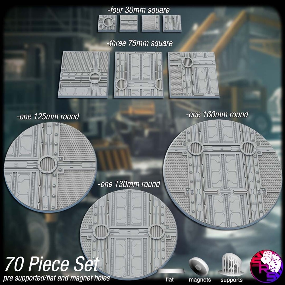 Tech bases Legion Terrain Scenery Tabletop Miniatures 28mm
