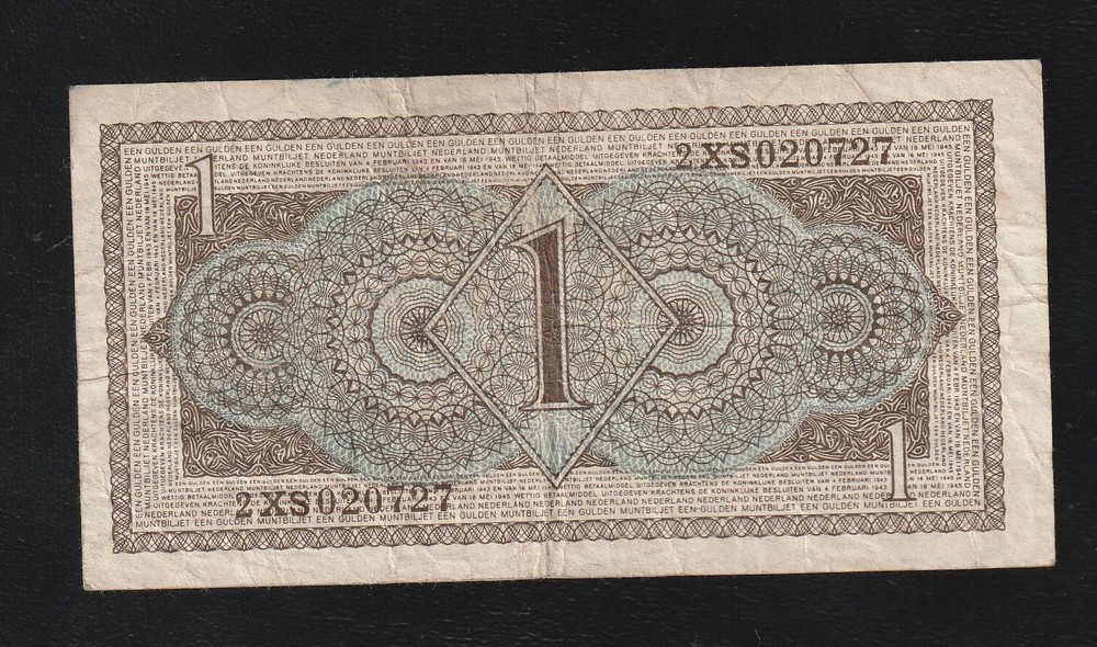 Netherlands, 1 Gulden, 1949, P-72, Banknote